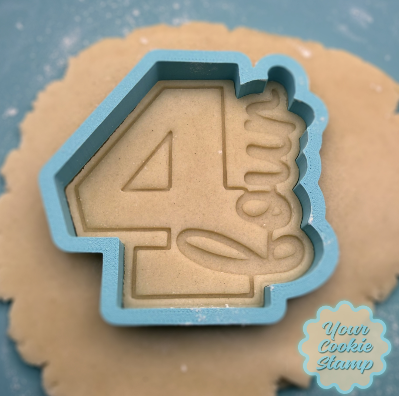 Number Cookie Cutter & Stamp 1-9